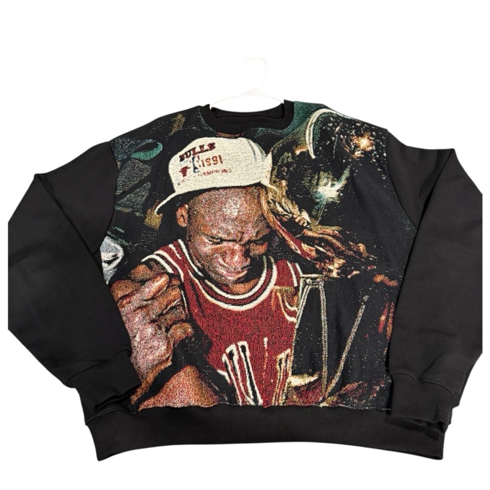 Custom made tapestry crewneck